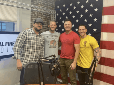 David Pouleris of The Honor Foundation, Rob Rens, and Matt Mylott of Signal Fire Media, and Myself