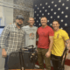 David Pouleris of The Honor Foundation, Rob Rens, and Matt Mylott of Signal Fire Media, and Myself
