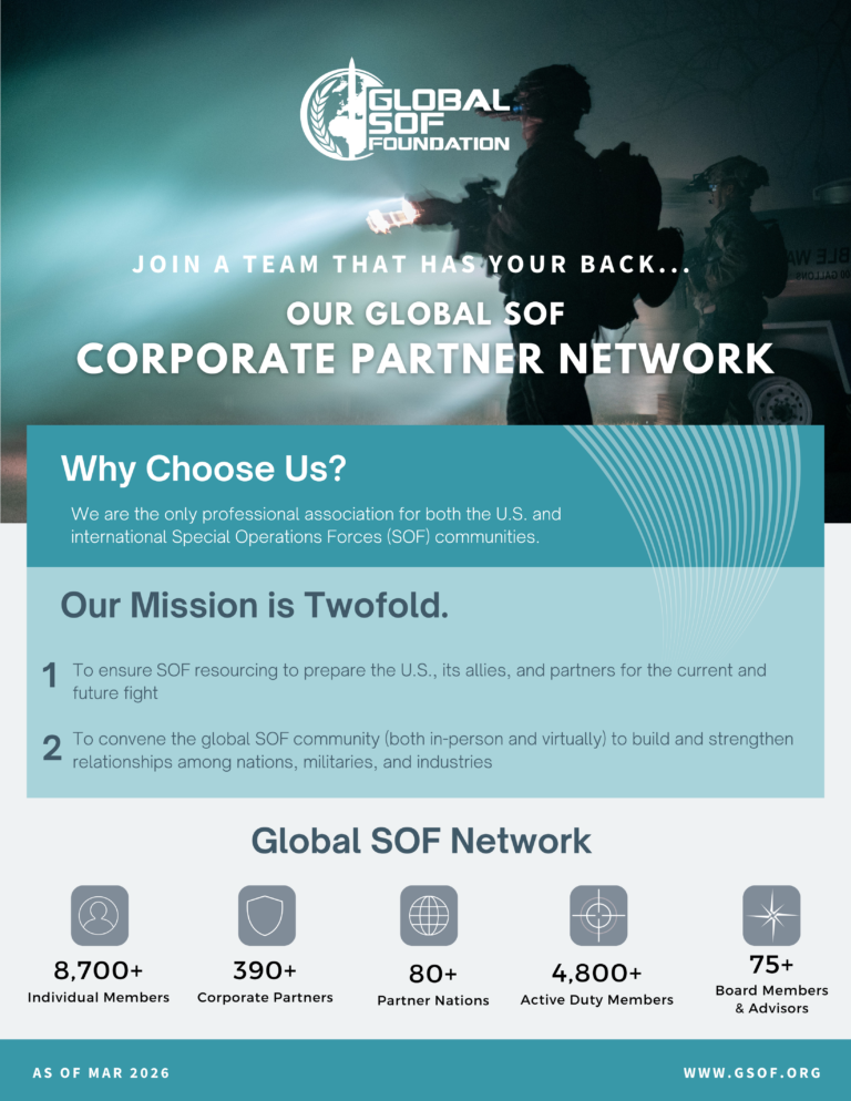 Global SOF Foundation Partnership Benefits and Opportunities